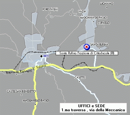 Come e dove trovarci: Mappa e percorsi